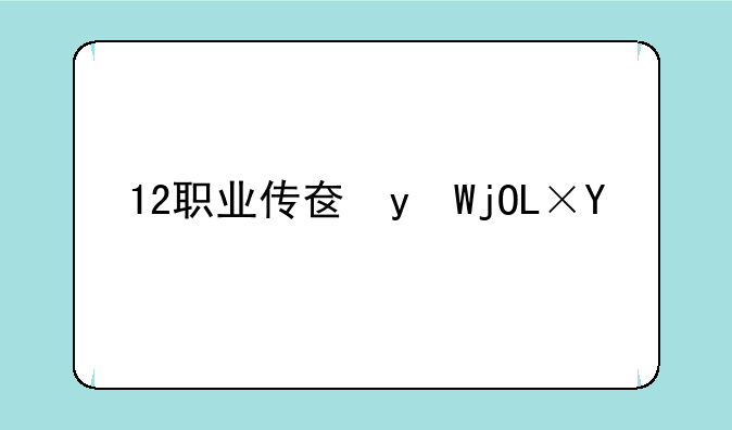 12职业传奇，职业传奇网